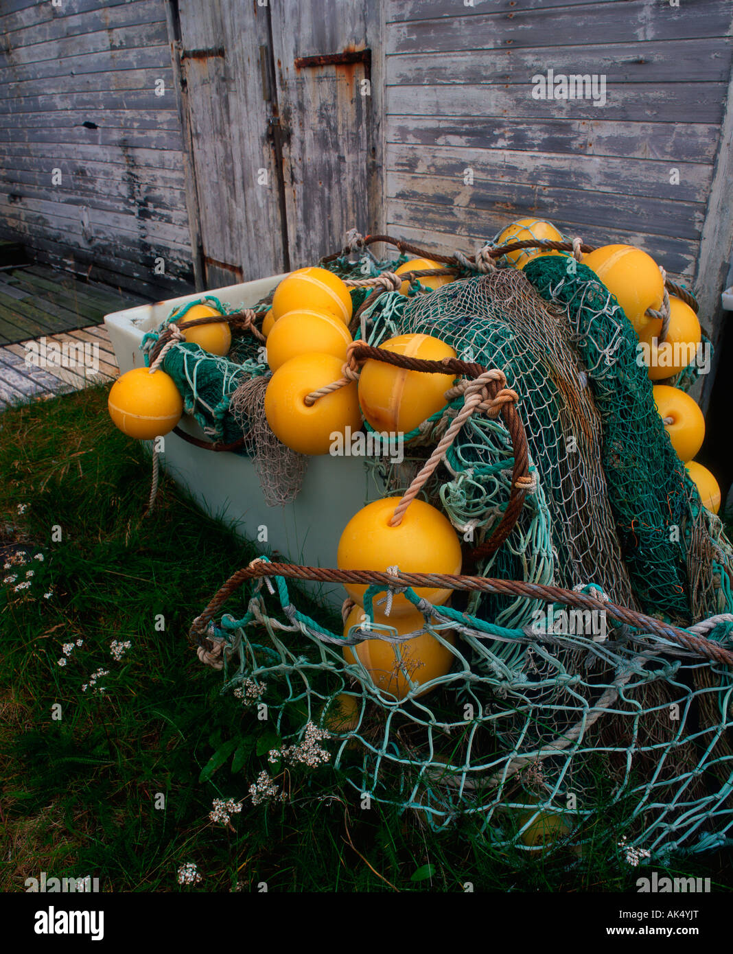 Fishing net Stock Photo