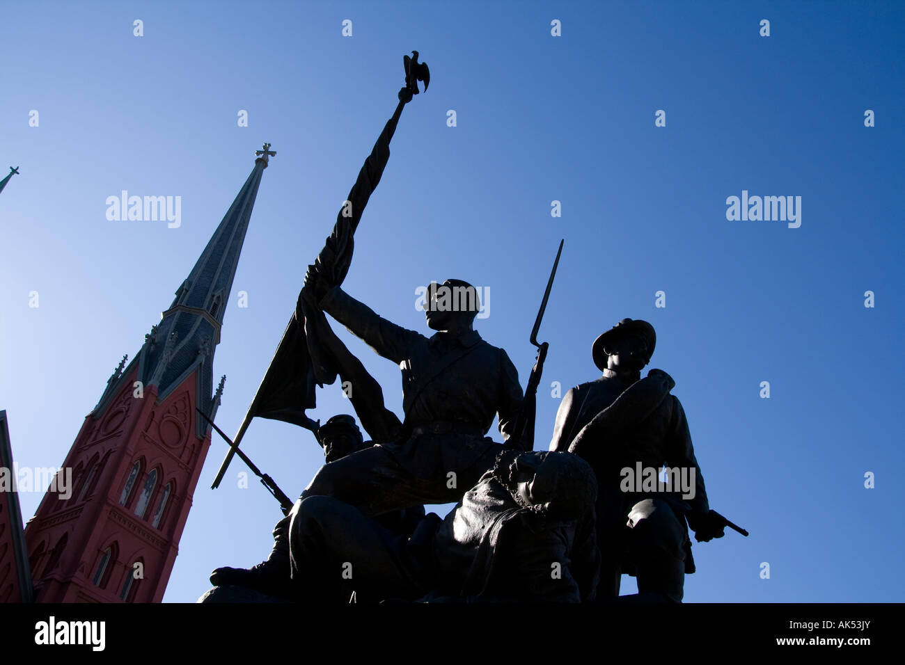 The Victorious Charge Civil War Monument by John Conway in Milwaukee