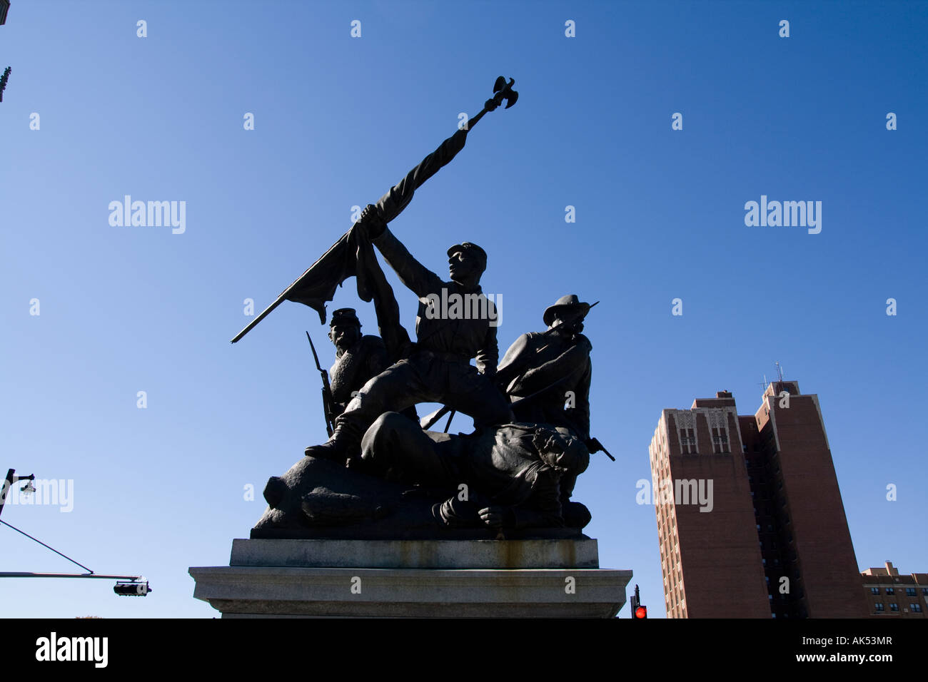 The Victorious Charge Civil War Monument by John Conway in Milwaukee