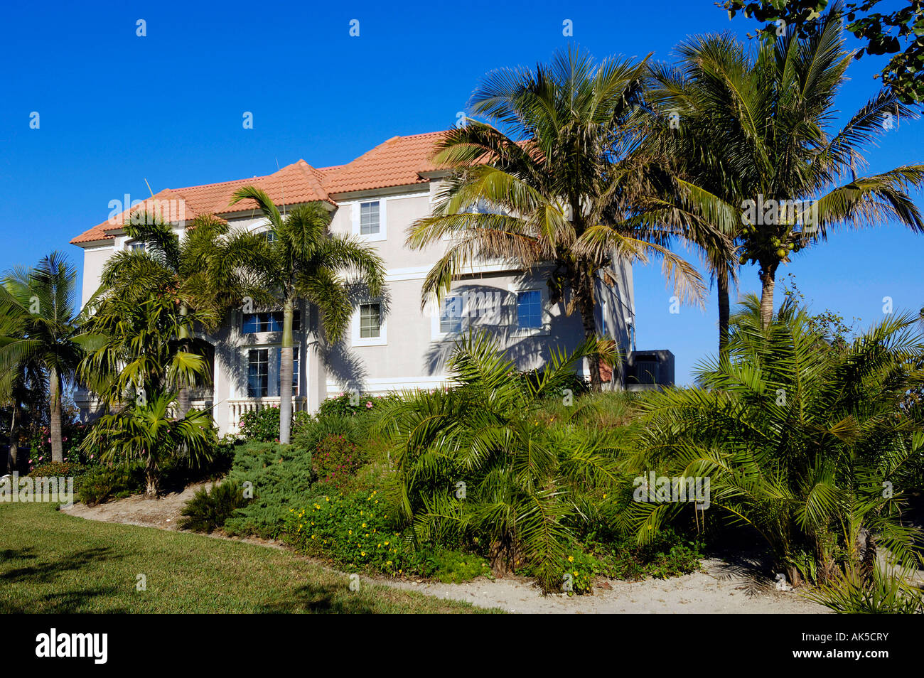 House, Sanibel Island Stock Photo Alamy