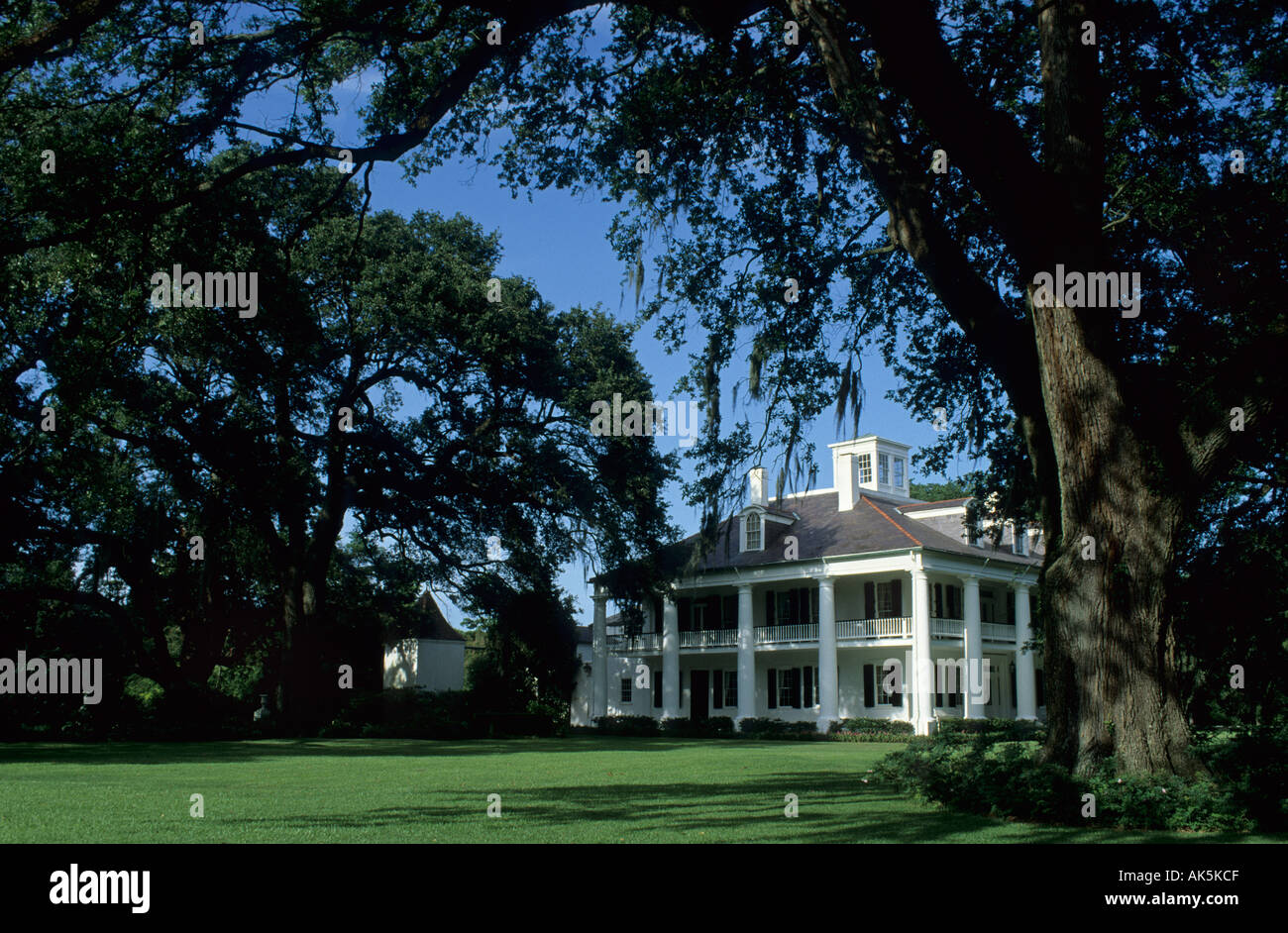 Houmas House Plantation at the Mississippi River Stock Photo Alamy