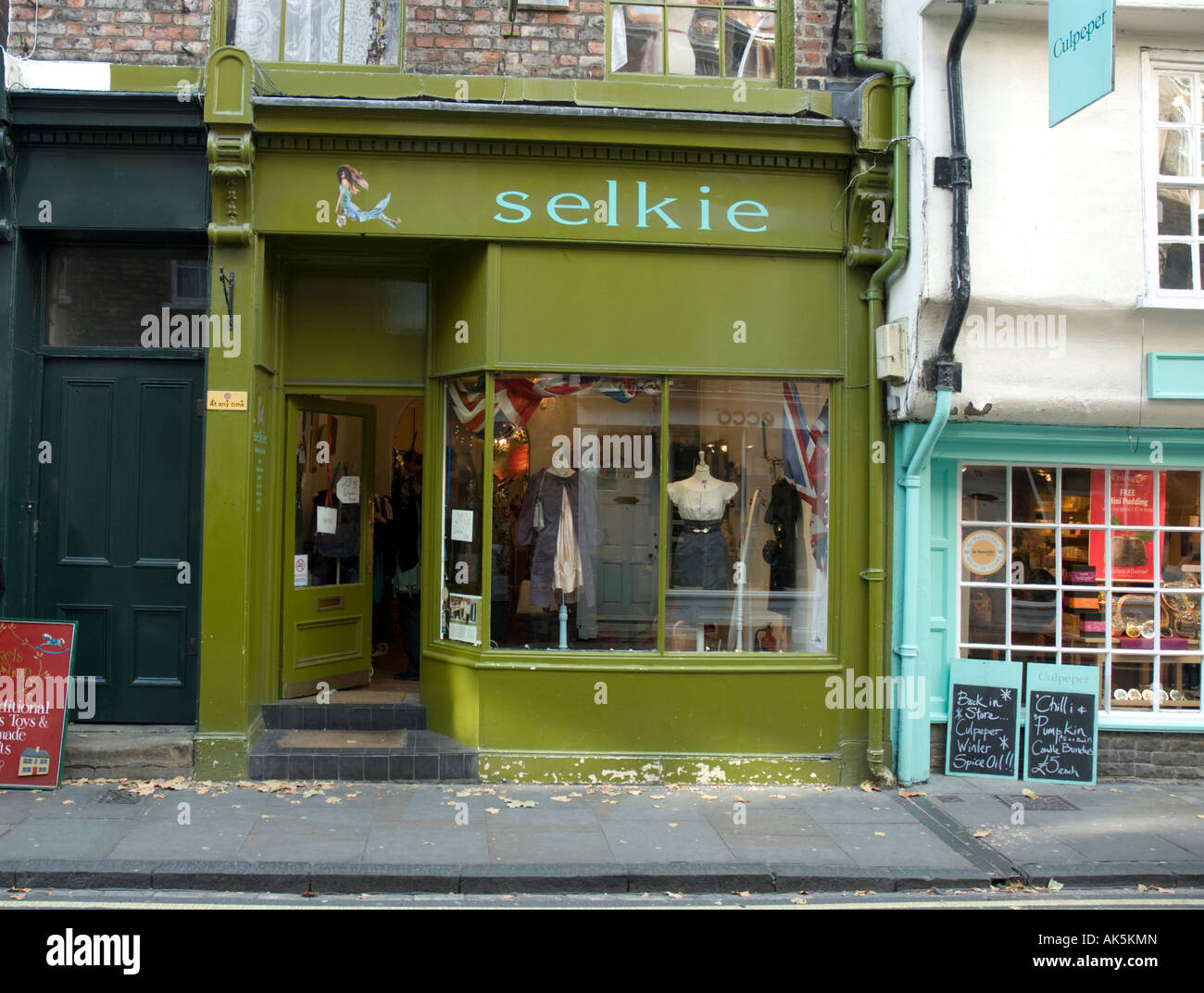 Ladies Fashion Shops In York 2026.Designer clothes shop in lanes of York Stock Photo - Alamy