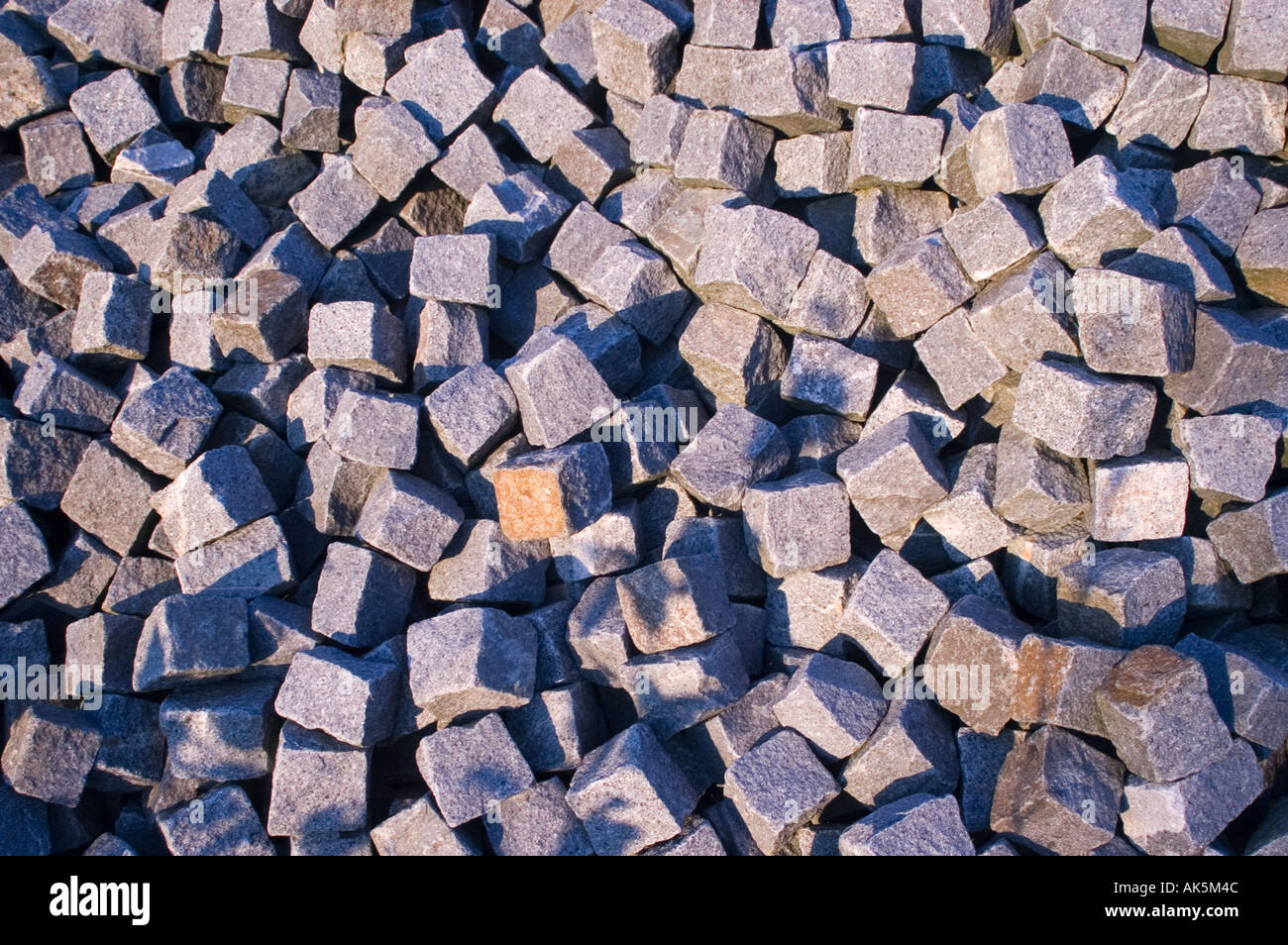 pile of rocks for roadconstruction Stock Photo - Alamy