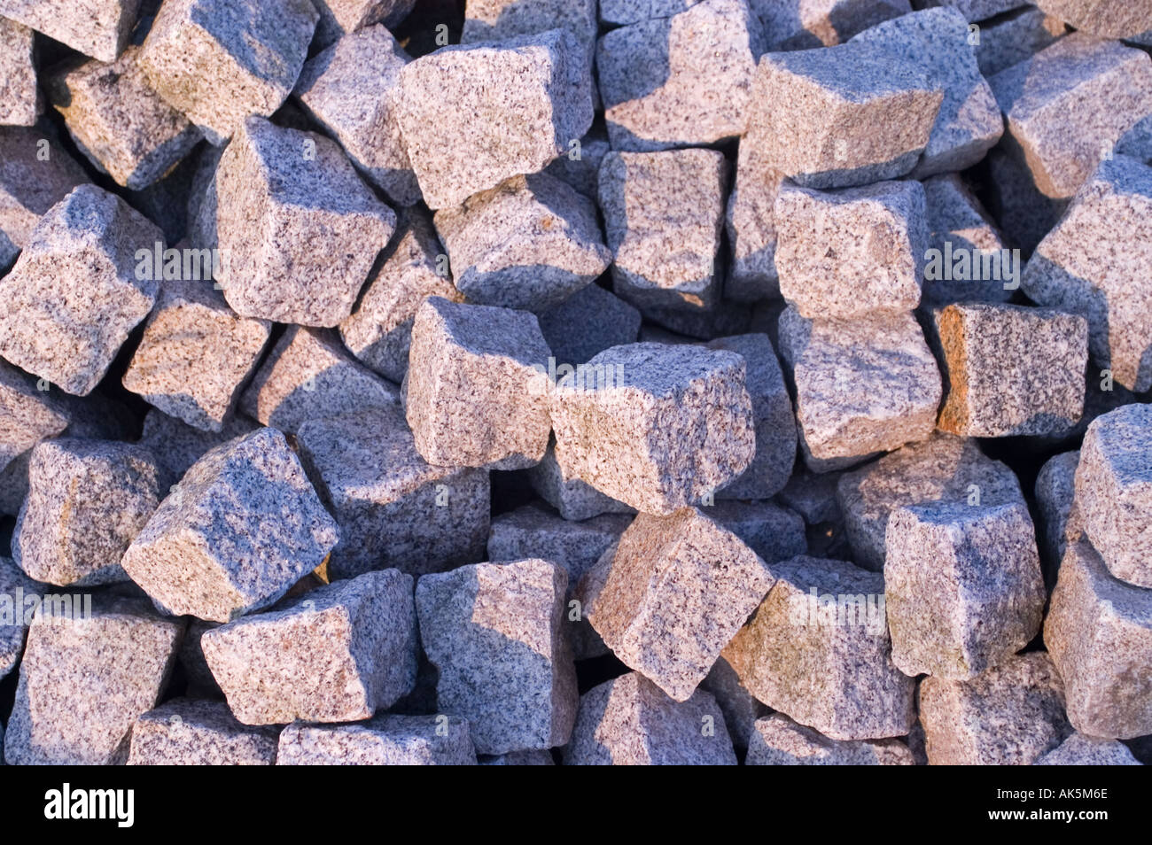 pile of rocks for roadconstruction Stock Photo - Alamy