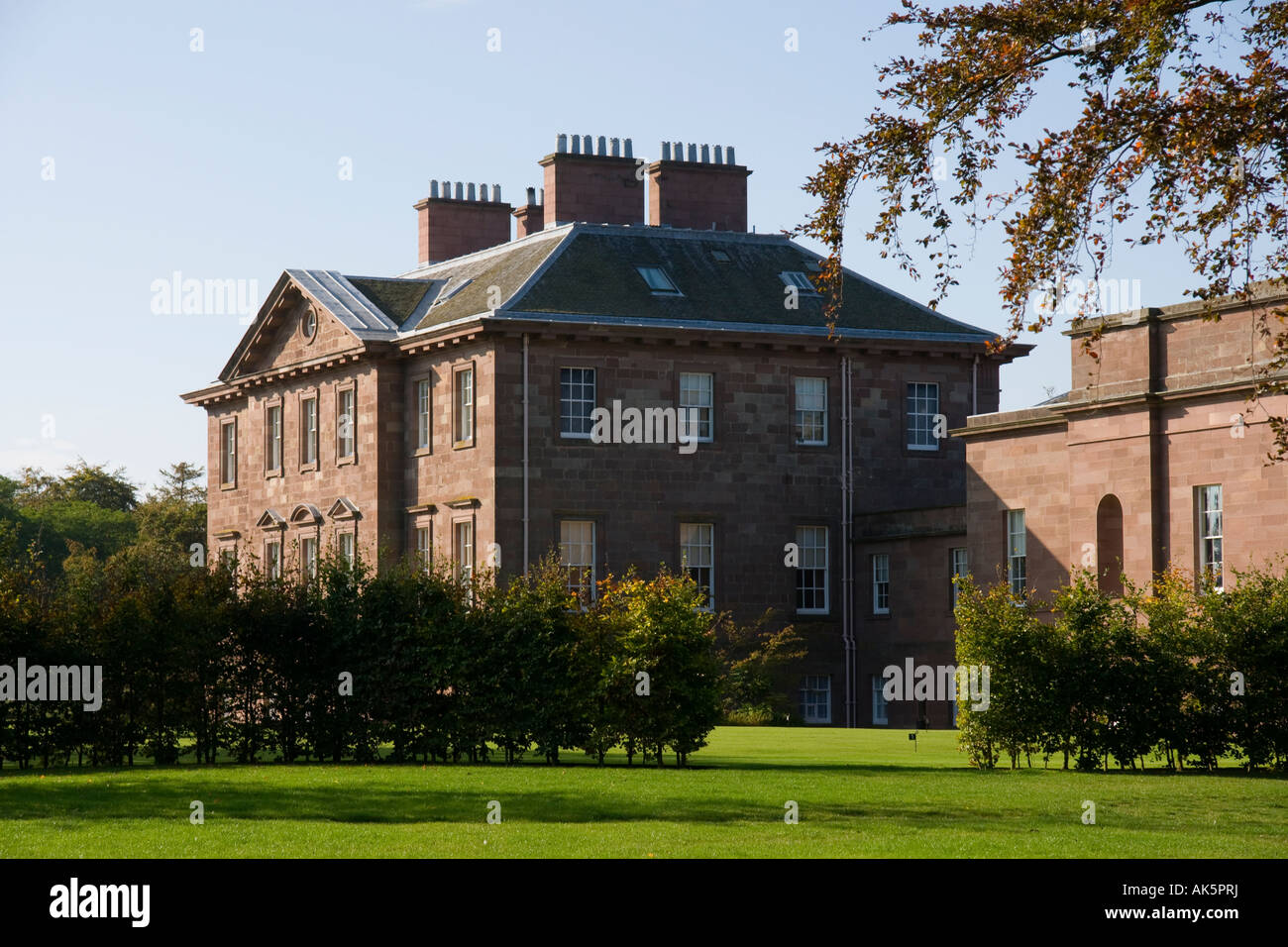 Paxton House near Berwick on Tweed Scottish Borders Stock Photo Alamy