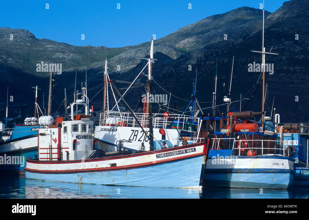 Fisching boat / Cape Town Stock Photo