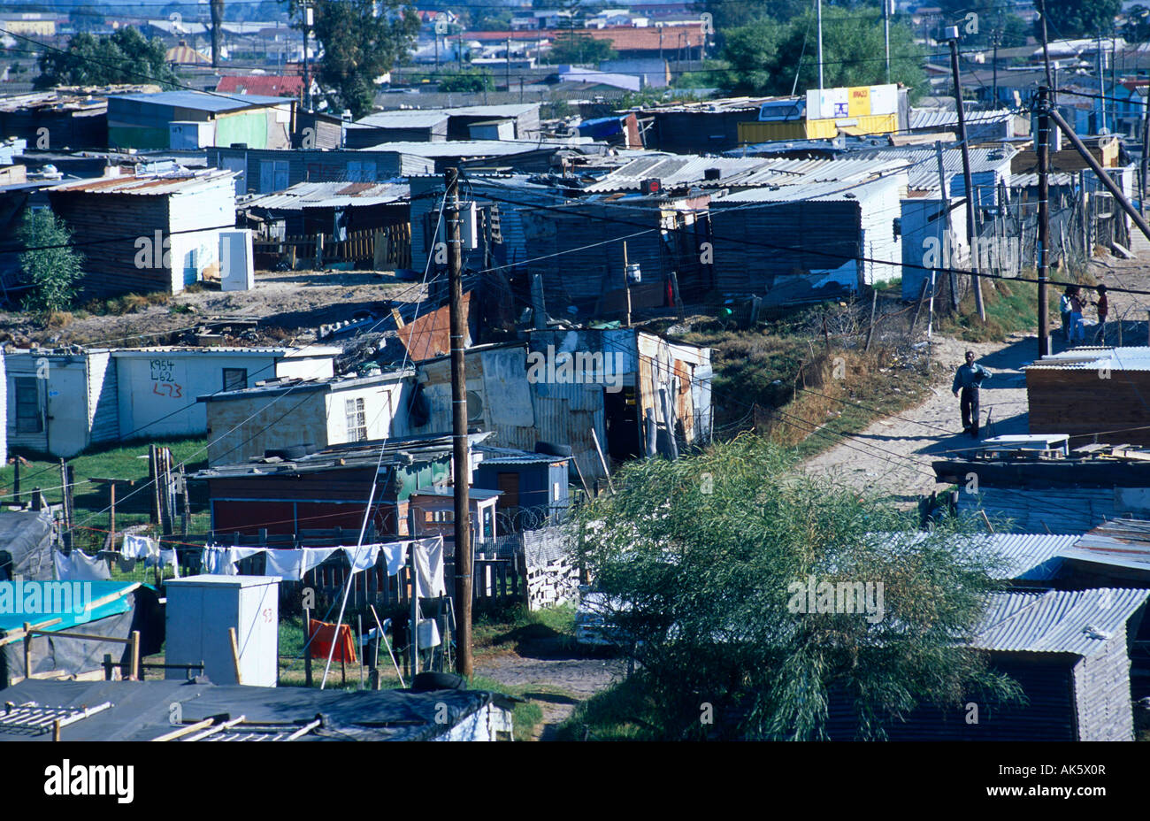 Cape Town / Nyanga Stock Photo Alamy