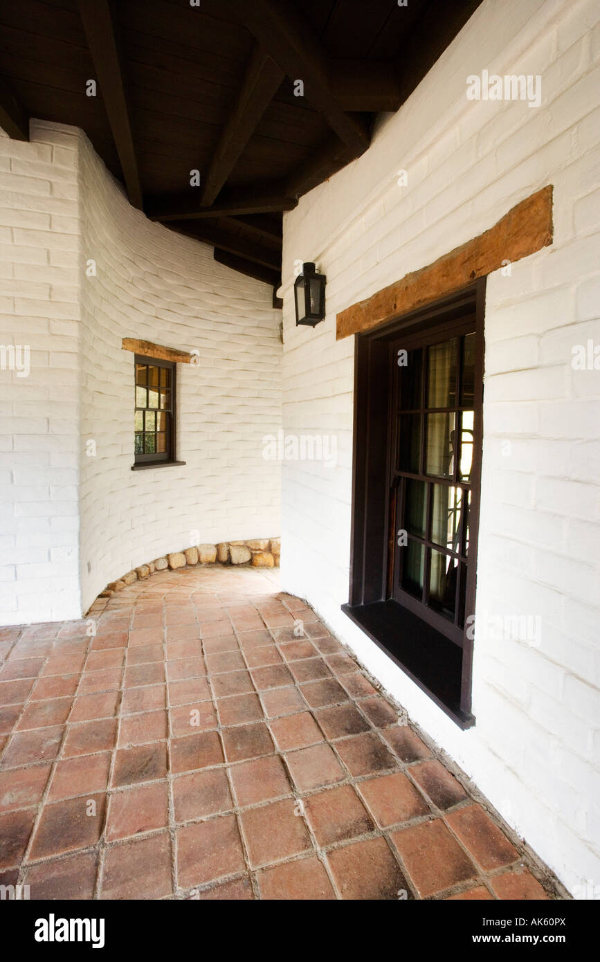 Spanish Style Hallway Stock Photo Alamy