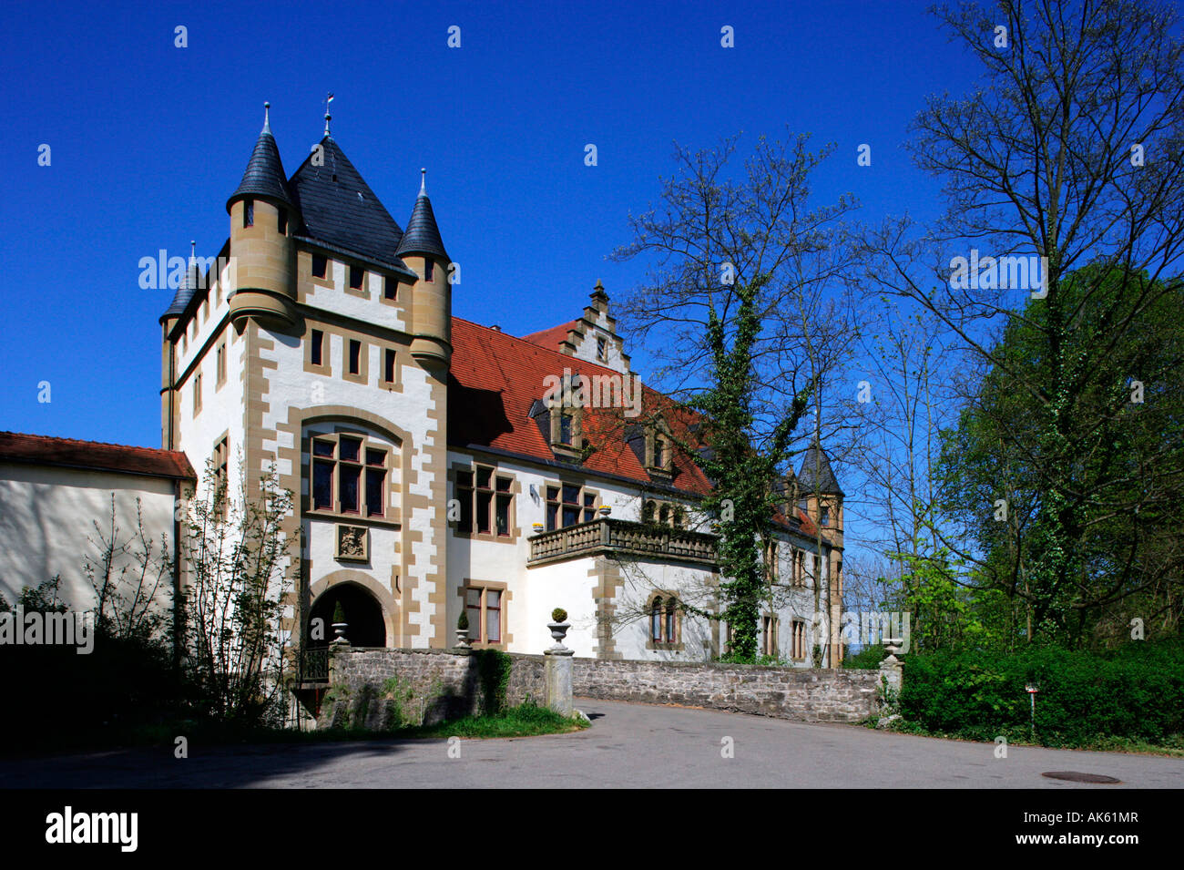 Castle Gotzenburg / Jagsthausen Stock Photo