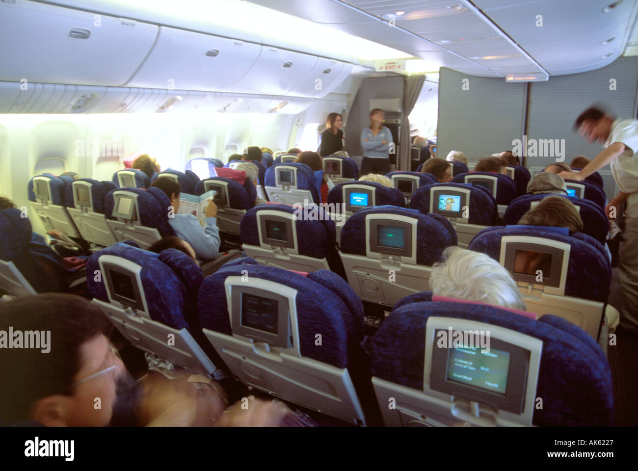 Interior Of British Airways Boeing 777 General View Of Seats