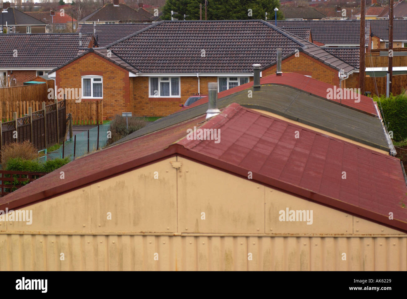 Arcon prefabs in Bristol built in the late 1940s as a solution to the
