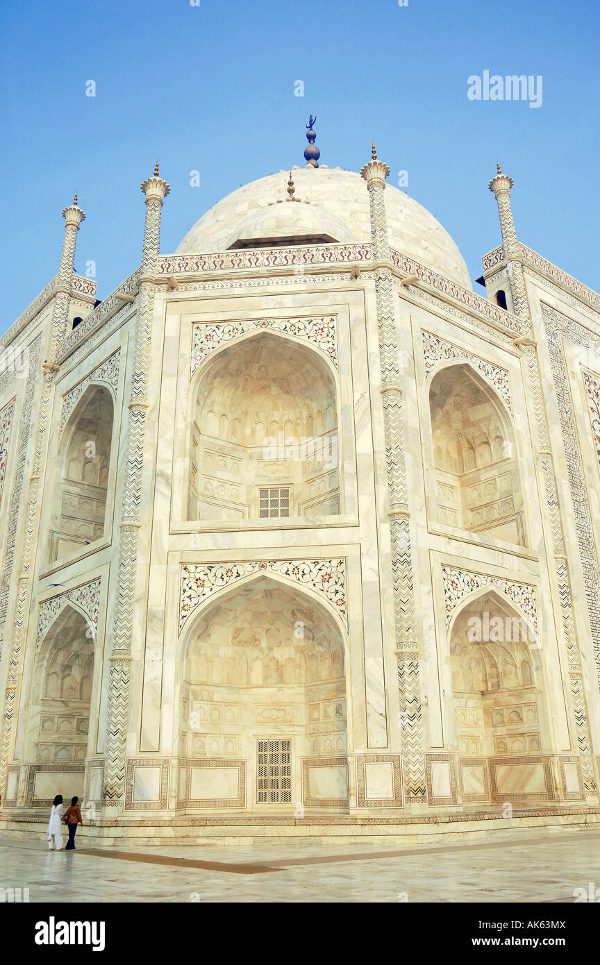 Taj Mahal, Agra Stock Photo