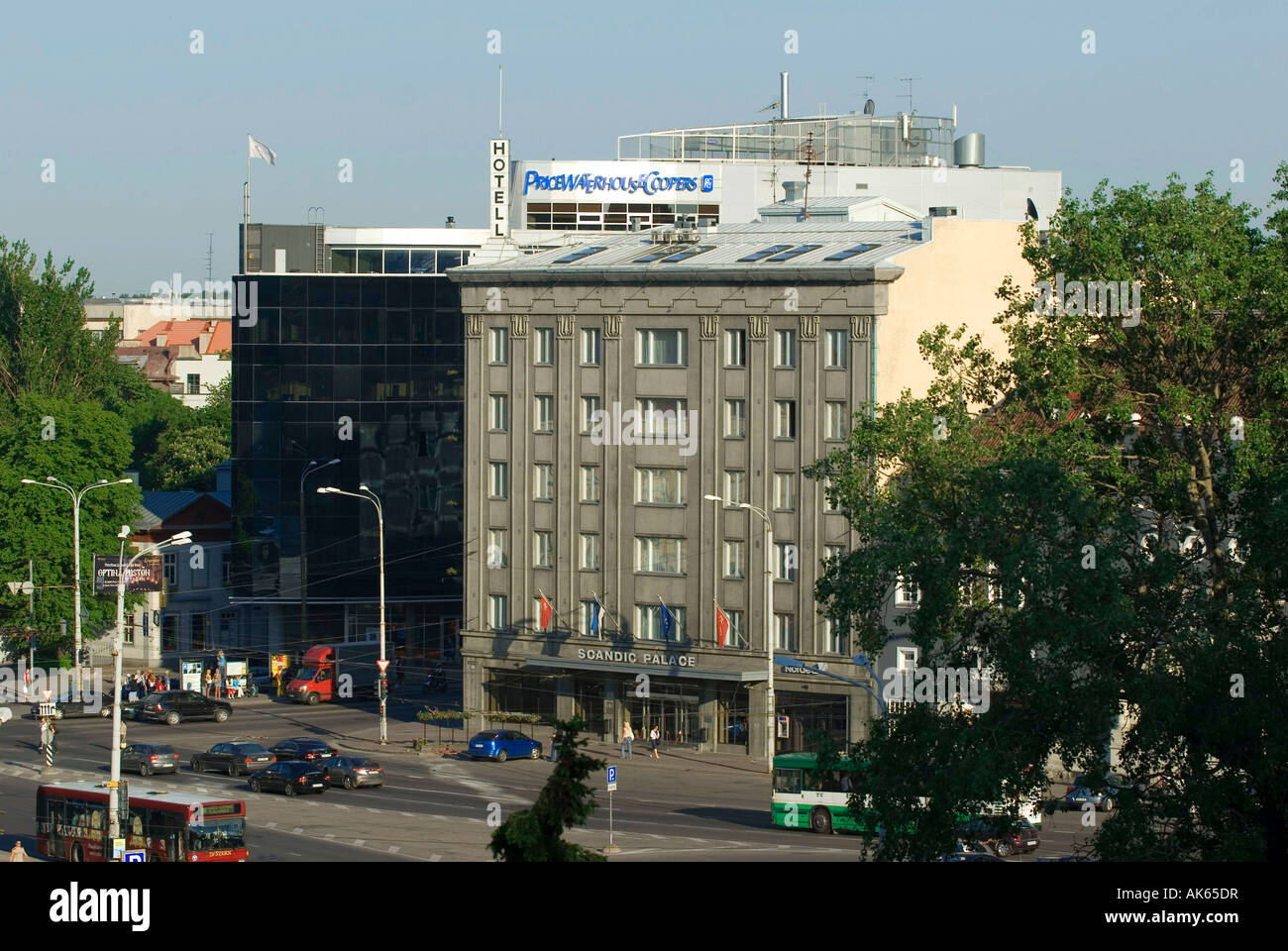Hotel Scandic Palace / Tallinn Stock Photo Alamy