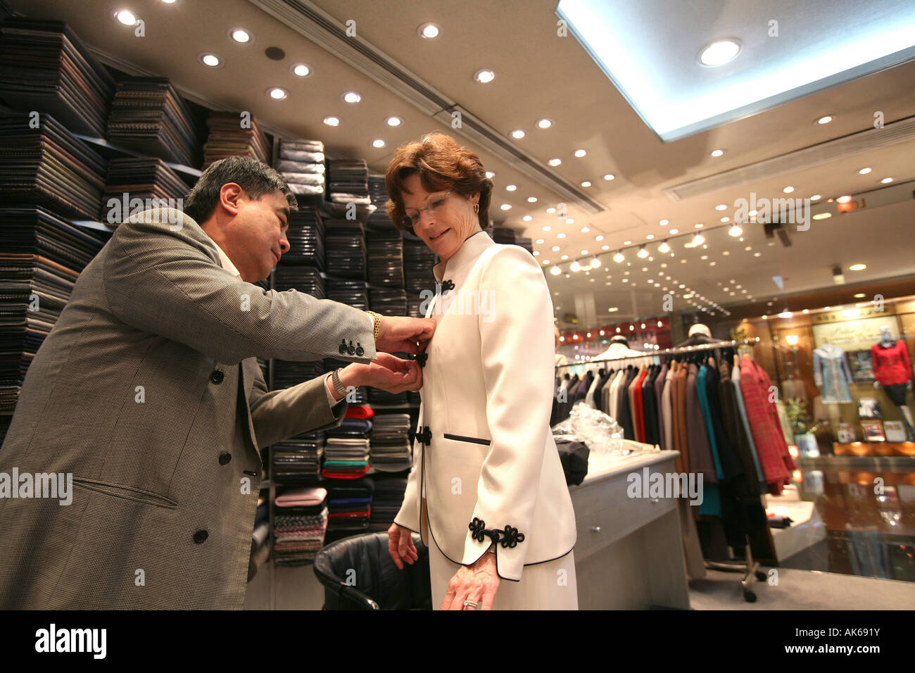 Tailor made suits.dresses, shirts, and pants are part of the culture of