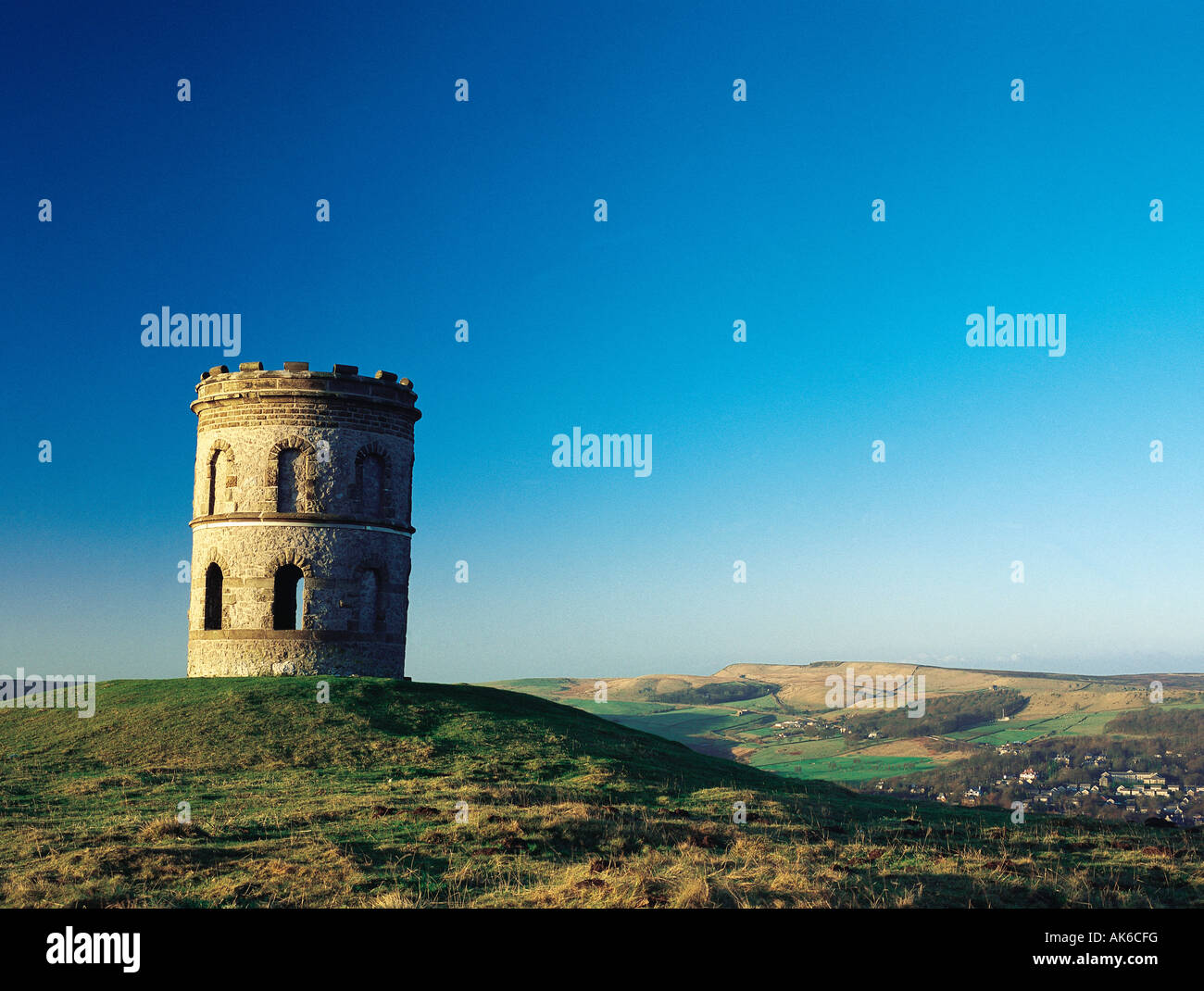 England, Derbyshire, Peak District, Buxton, Solomon's Temple Stock