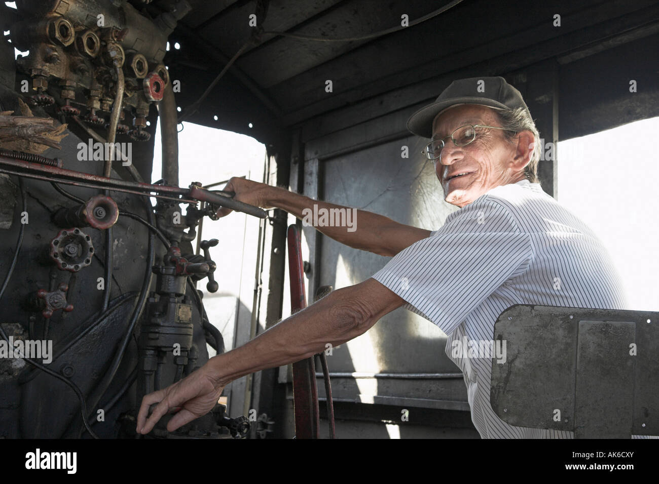 Steam train engineer hires stock photography and images Alamy