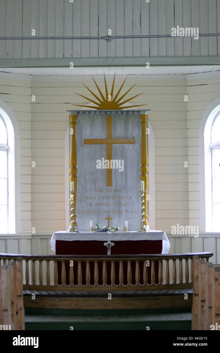 Whaler’s church, in Grytviken South Georgia sub Antarctic Island was ...