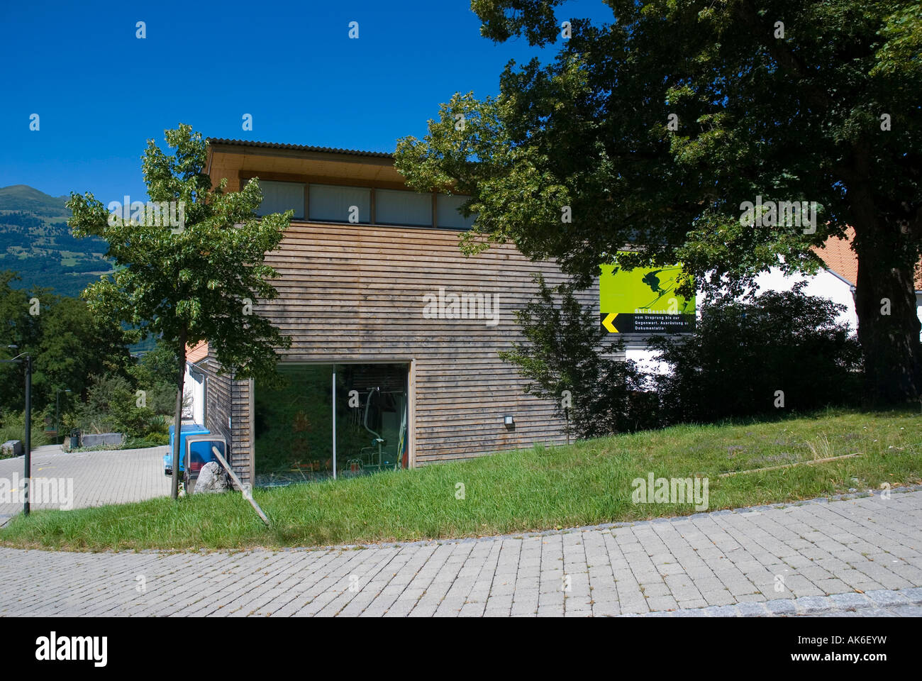 Ski Museum / Vaduz Stock Photo - Alamy