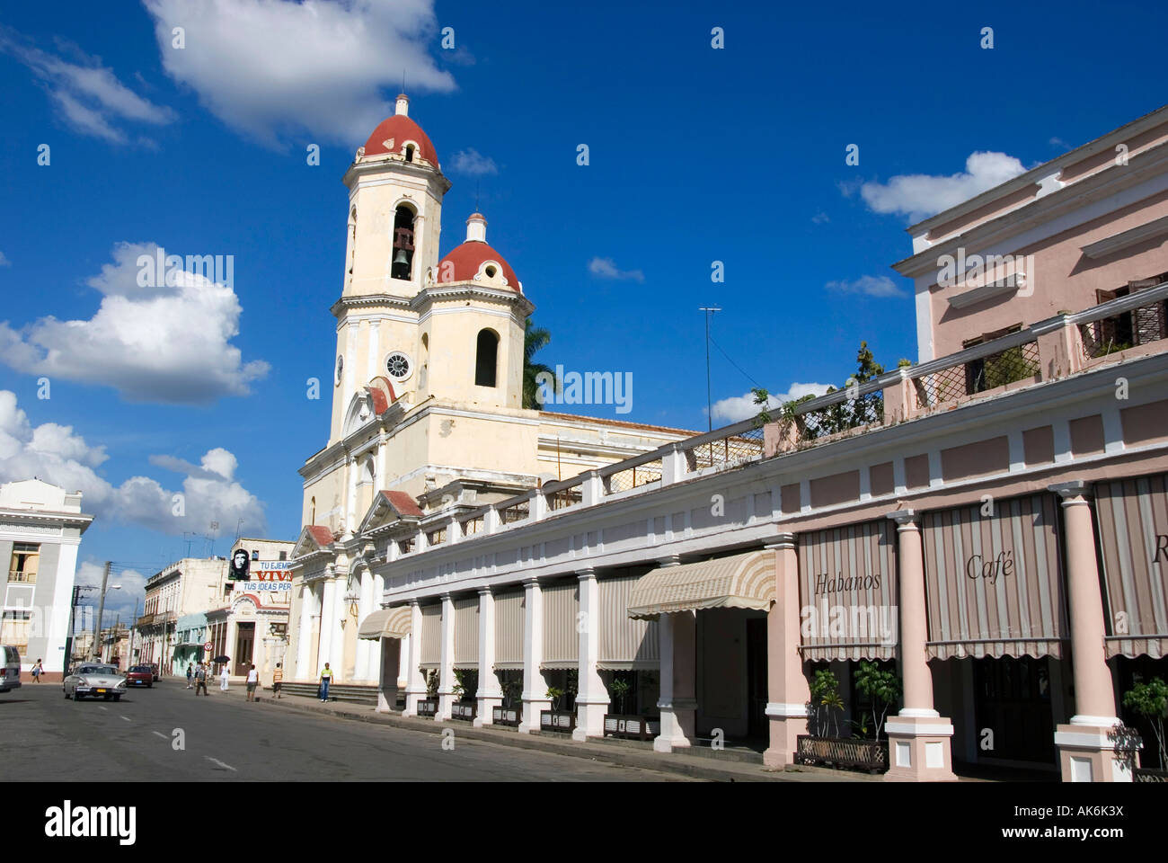 Cathedrale de la Purisima Concepcion / Cienfuegos Stock Photo