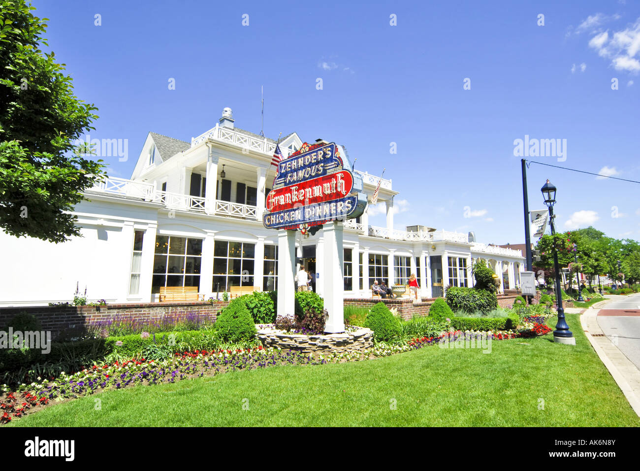 Zehnder s Chicken dinners Restaurant Frankenmuth Michigan MI Stock