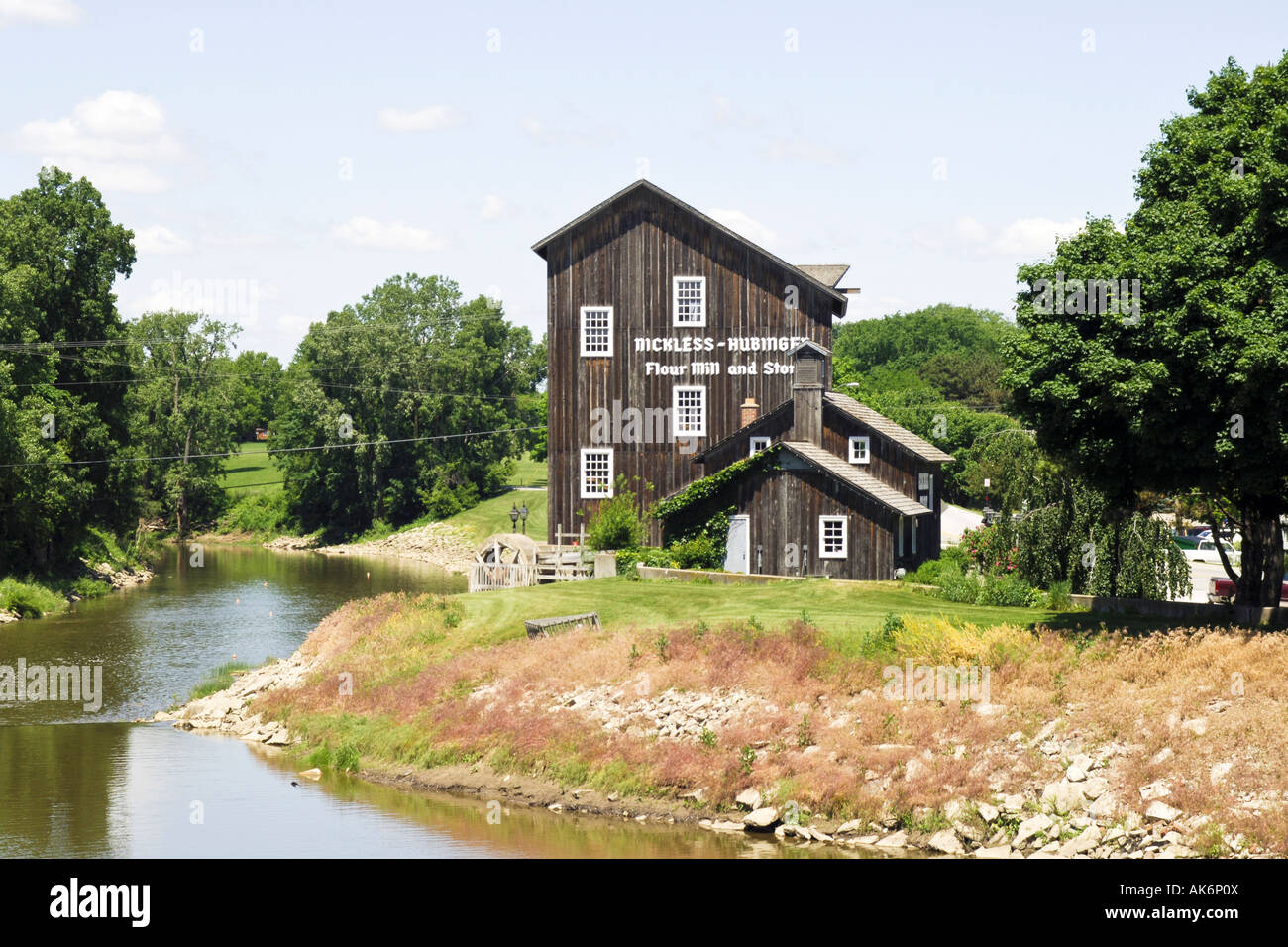 Nickless Hubinger Flour Mill and store in Frankenmuth Michigan MI Stock