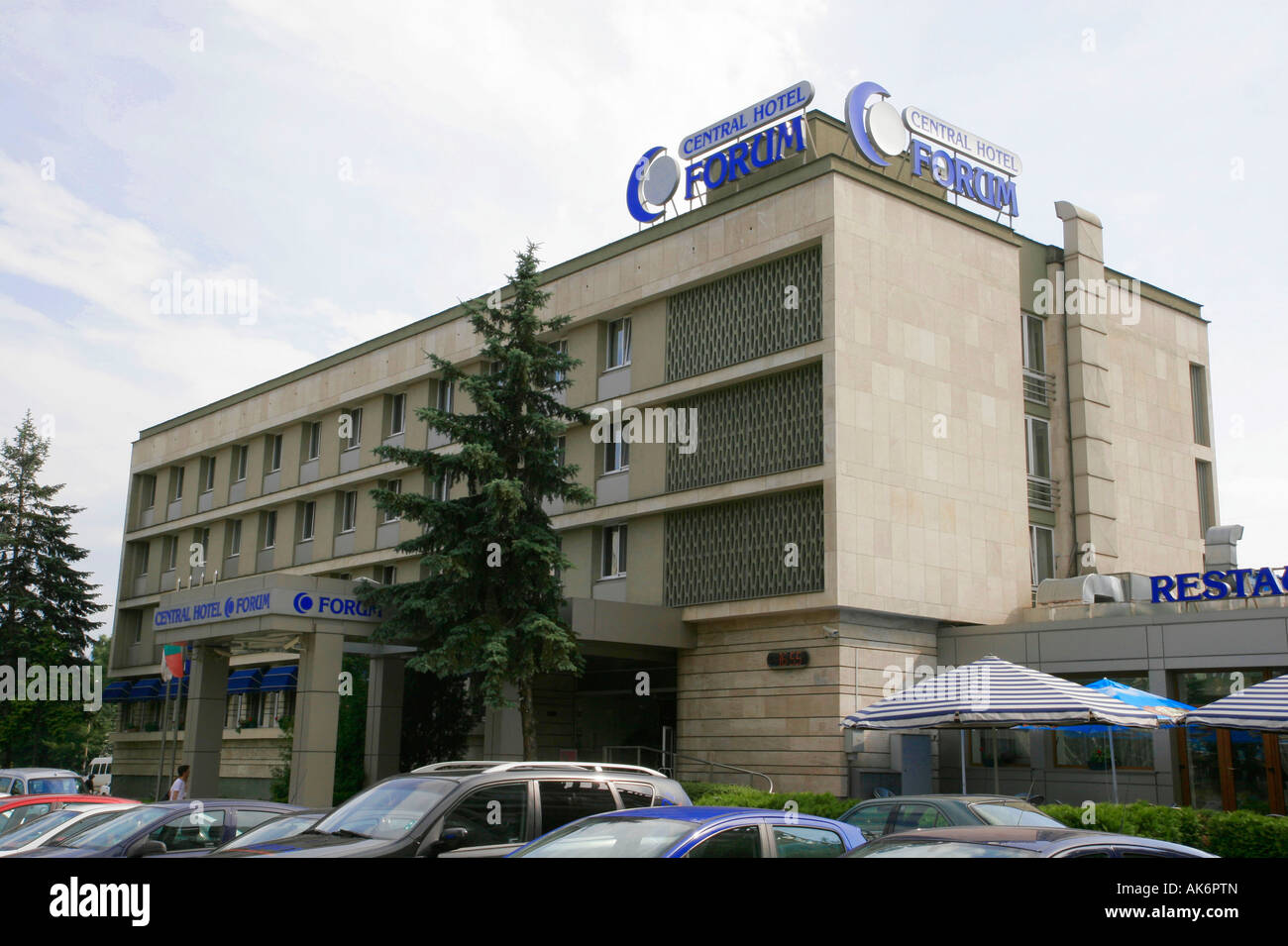 Central Hotel Forum / Sofia Stock Photo - Alamy