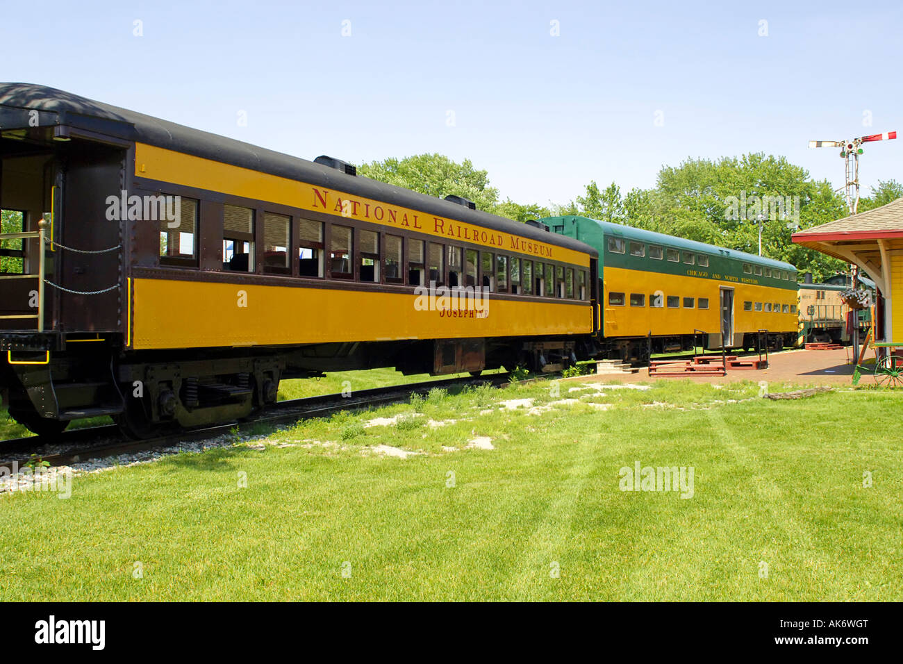 National Railroad Museum Green Bay Stock Photos & National Railroad ...