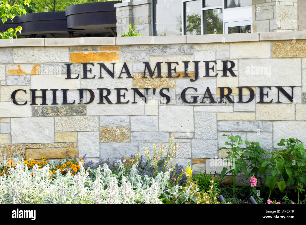 Lena Meijer Children s Garden Grand Rapids Michigan MI Stock Photo
