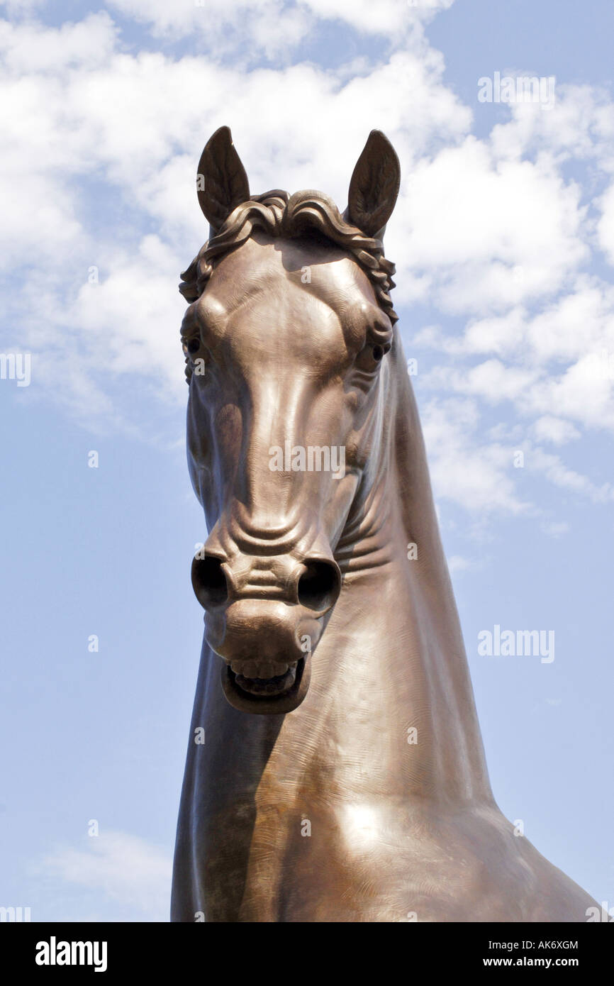 Download Leonardo da Vinci s Horse sculpture at the Frederik Meijer Gardens Stock Photo: 14904931 - Alamy