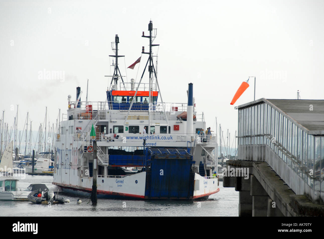 Car Ferry Lymington To Yarmouth High Resolution Stock Photography and ...