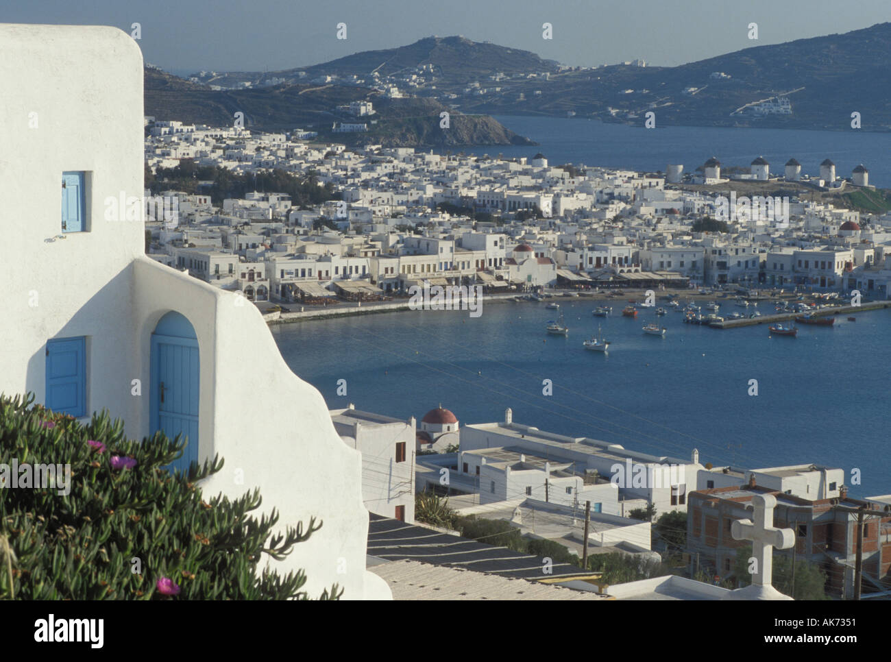 AJ17981, Mykonos, Greek Islands, Cyclades, Greece, Europe Stock Photo