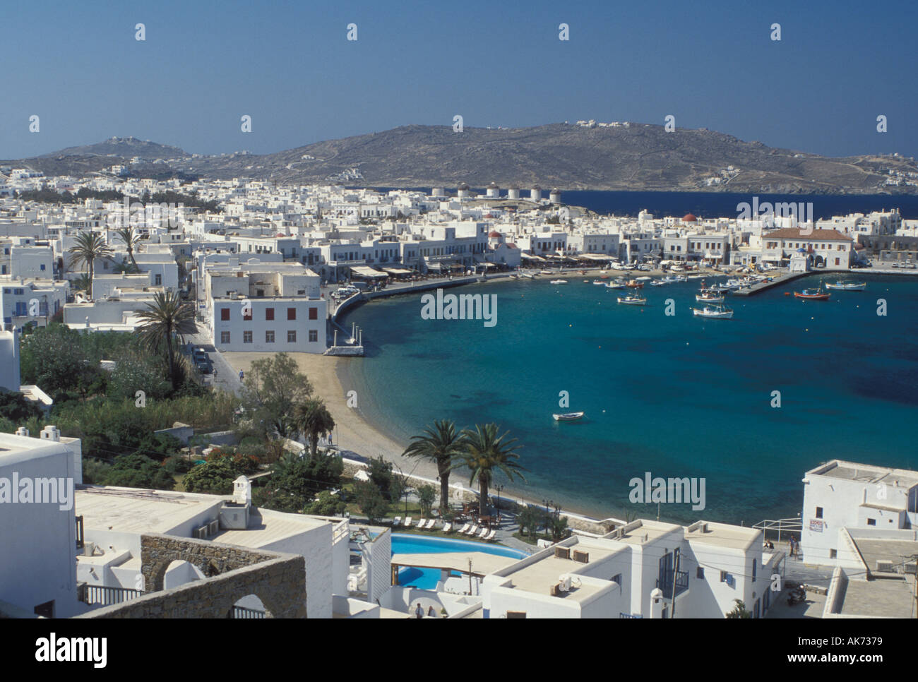 AJ17991, Mykonos, Greek Islands, Cyclades, Greece, Europe Stock Photo