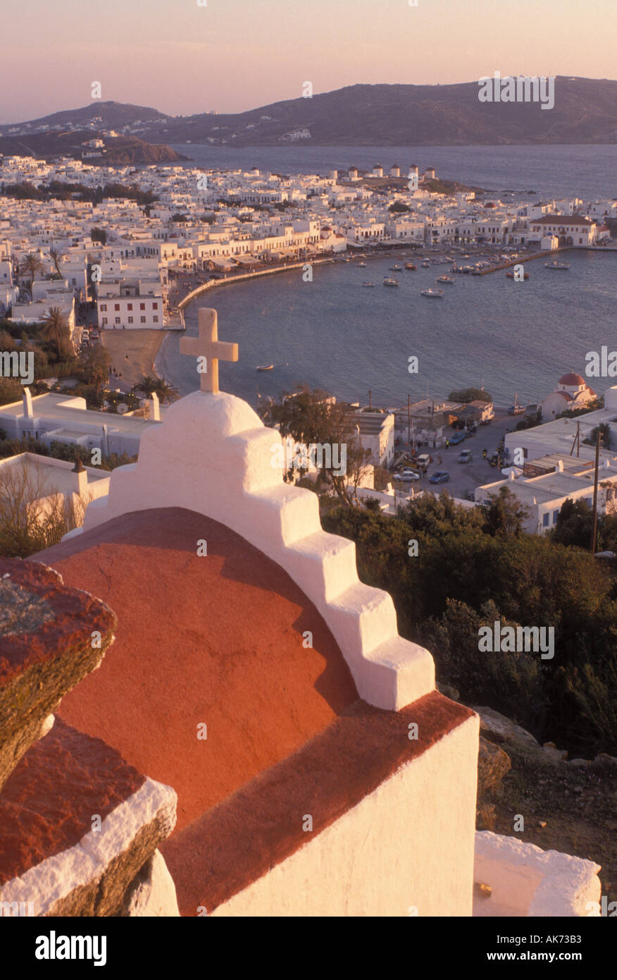 AJ18004, Mykonos, Greek Islands, Cyclades, Greece, Europe Stock Photo