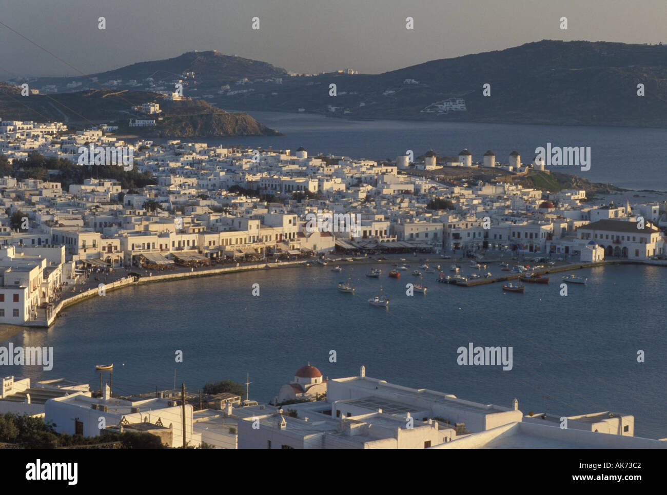 AJ18008, Mykonos, Greek Islands, Cyclades, Greece, Europe Stock Photo