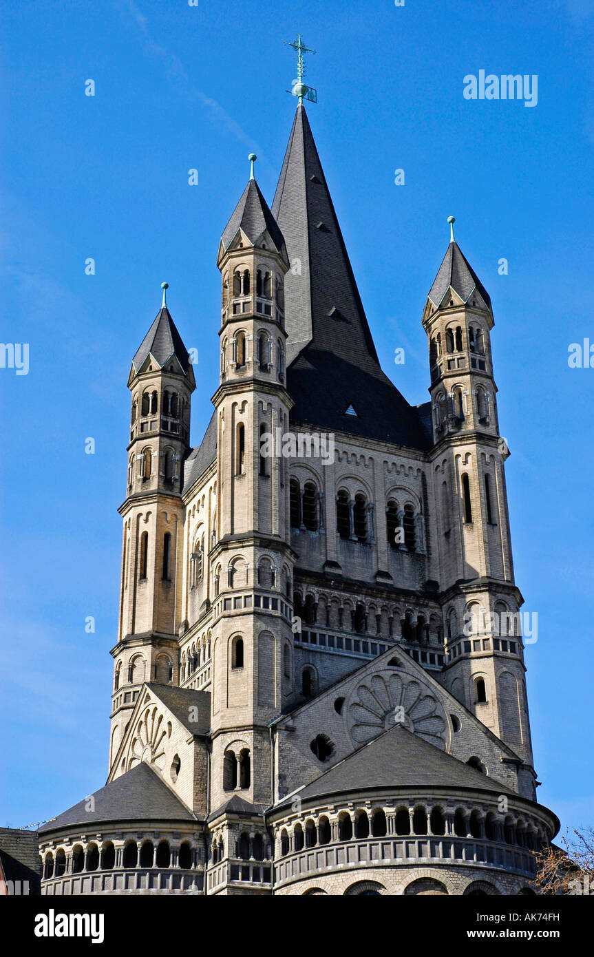 Church Gross St. Martin / Cologne Stock Photo - Alamy
