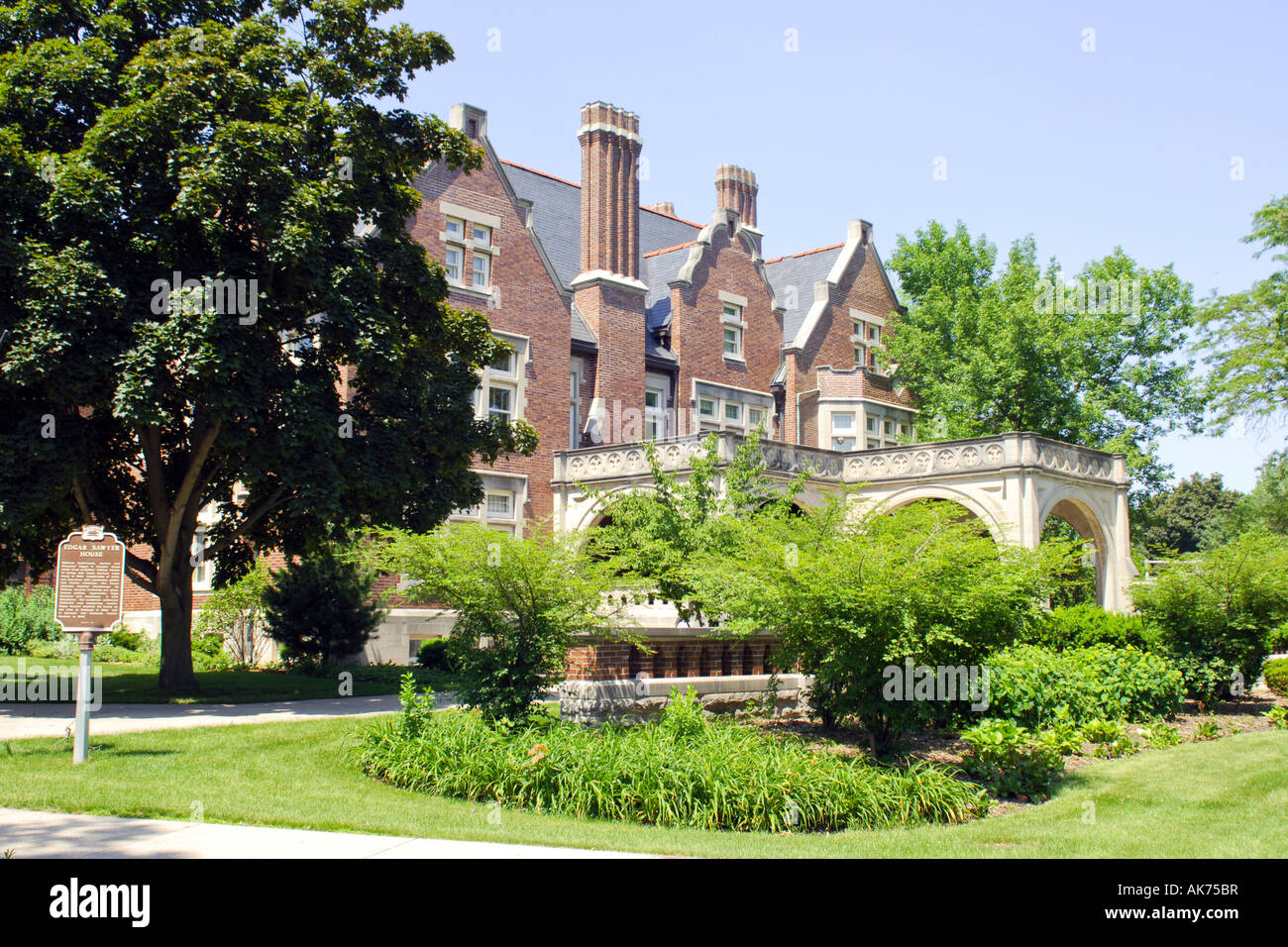 Edgar Sawyer S House Now A Public Museum In Oshkosh Town Wisconsin Wi Stock Photo Alamy
