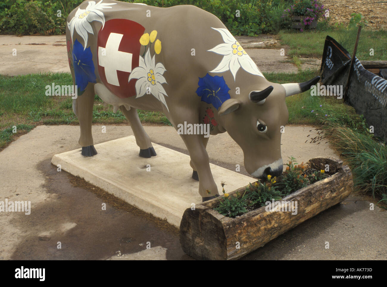 Swiss historical village new glarus hires stock photography and images