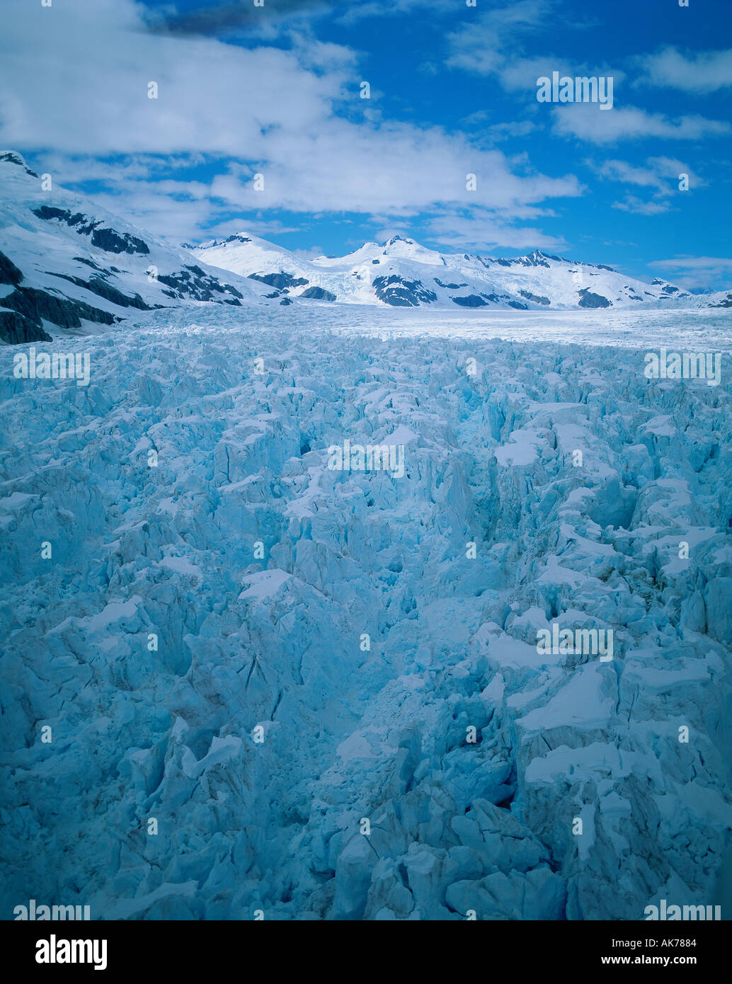 Leconte Glacier Alaska Stock Photo