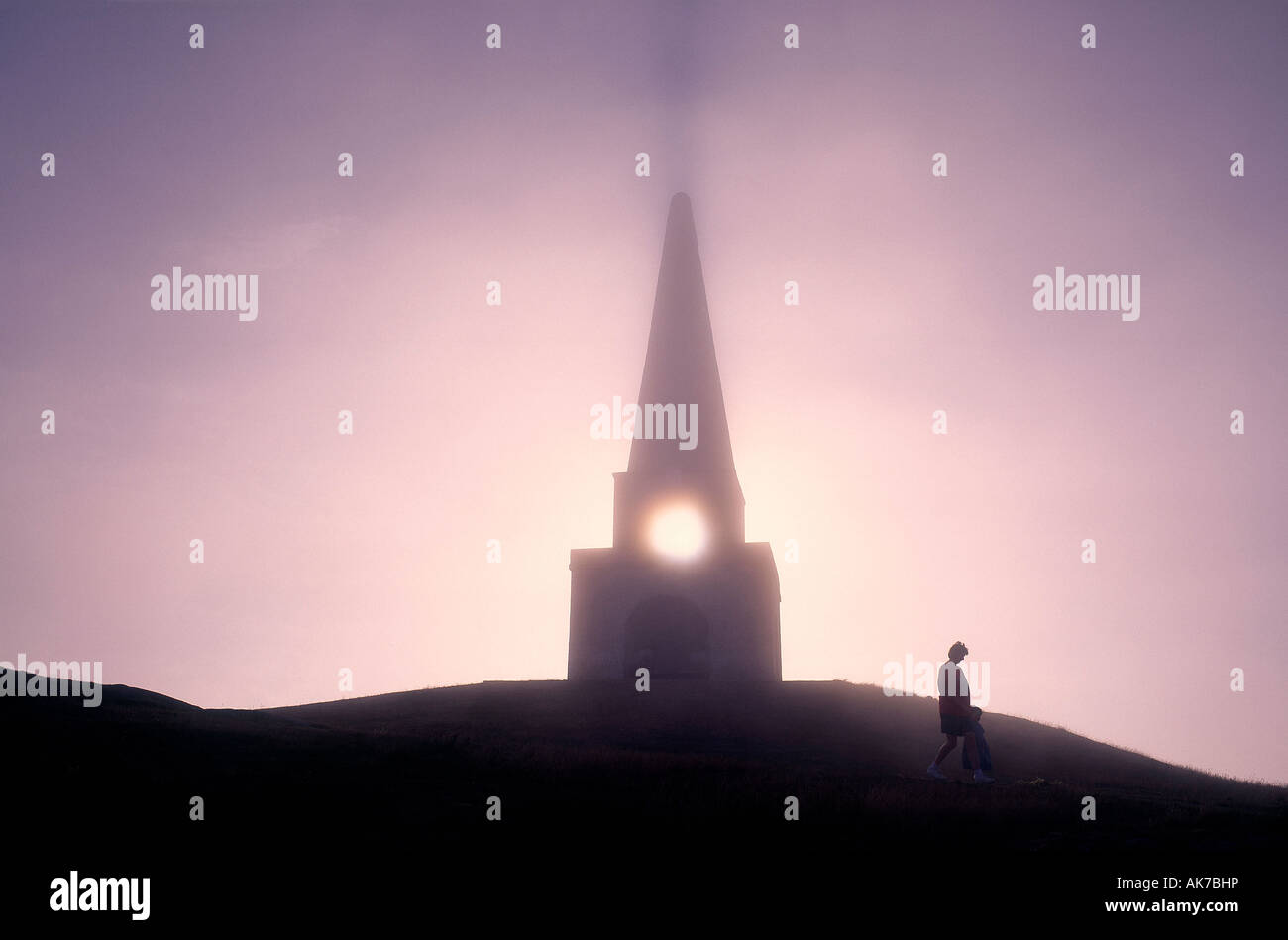 Killiney Hill in County Dublin, Ireland Stock Photo Alamy