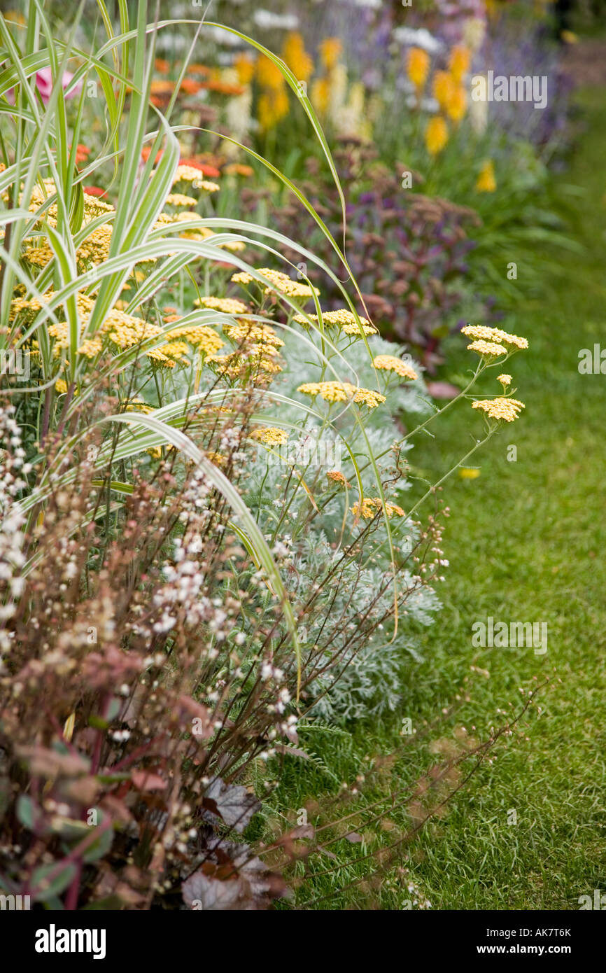 flower border in The Growing Schools Garden at Hampton Court Flower