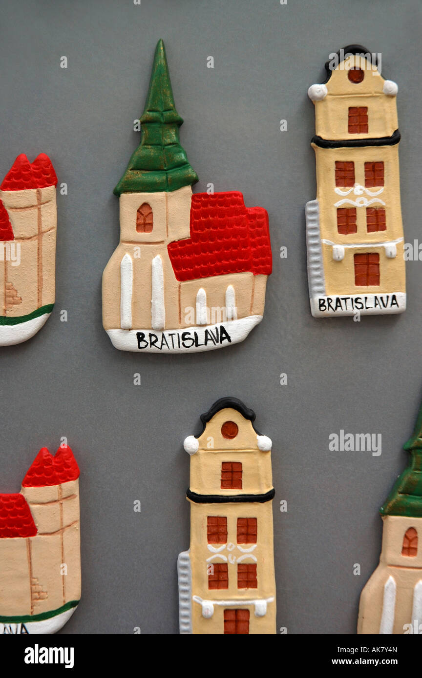 SOUVENIRS. BRATISLAVA, SLOVAKIA Stock Photo Alamy
