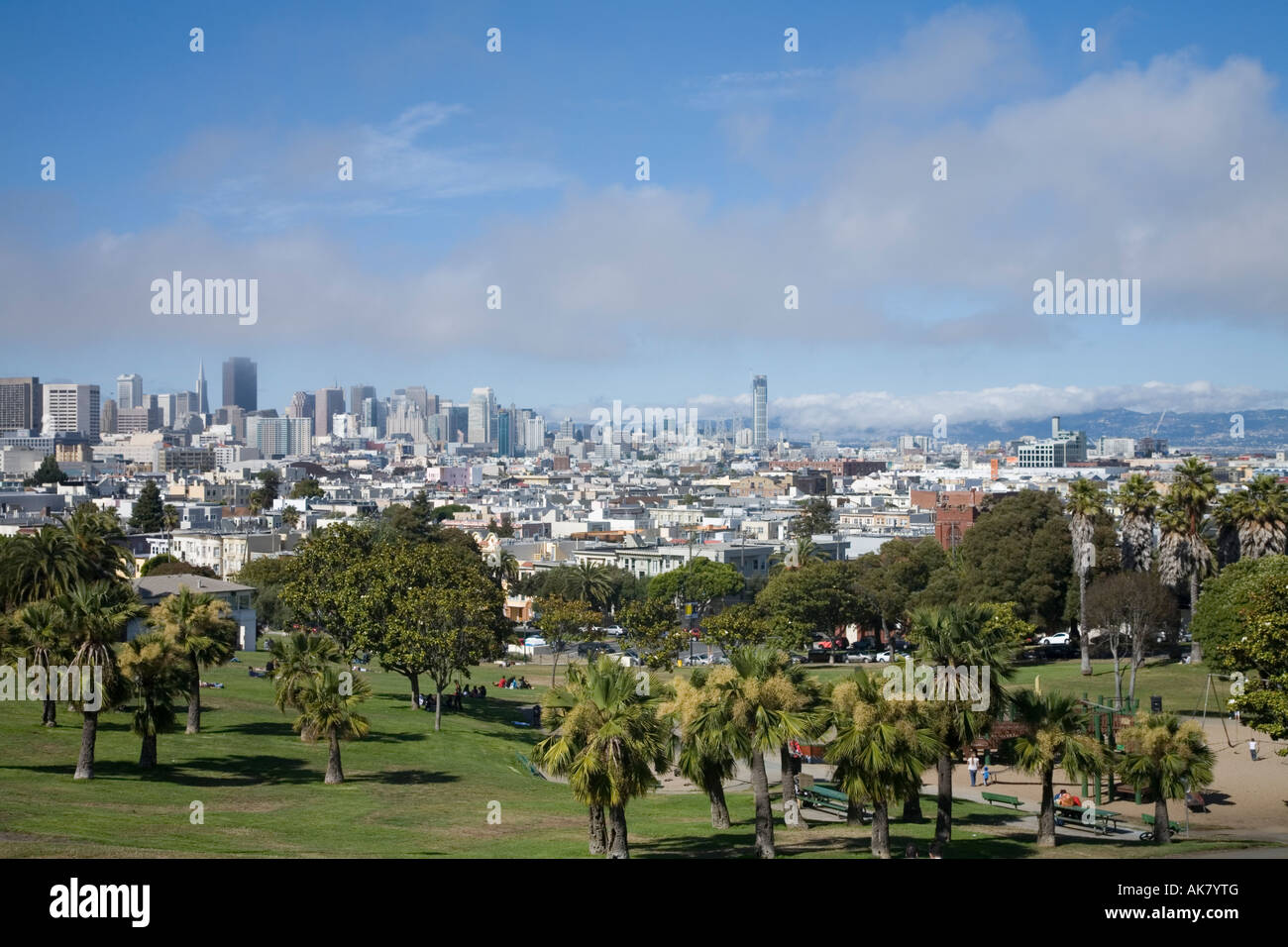 Dolores Park, San Francisco Stock Photo Alamy