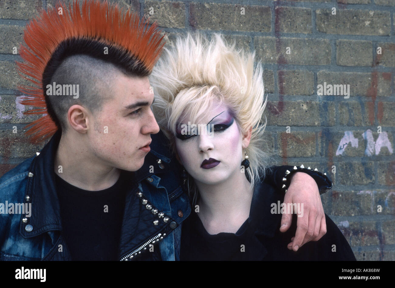 Original Punk Rockers Stock Photo