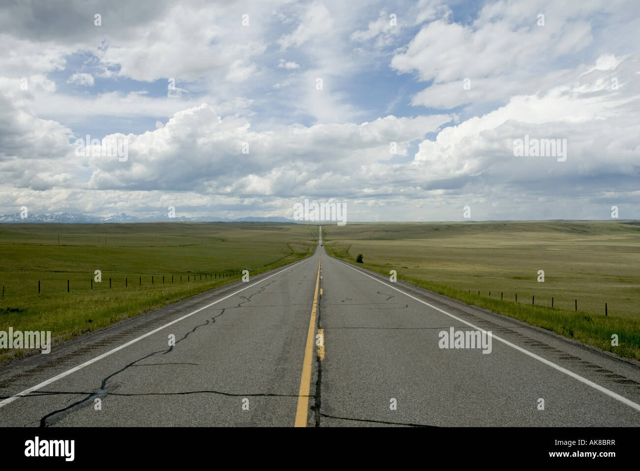 endless expanse, USA, Montana Stock Photo