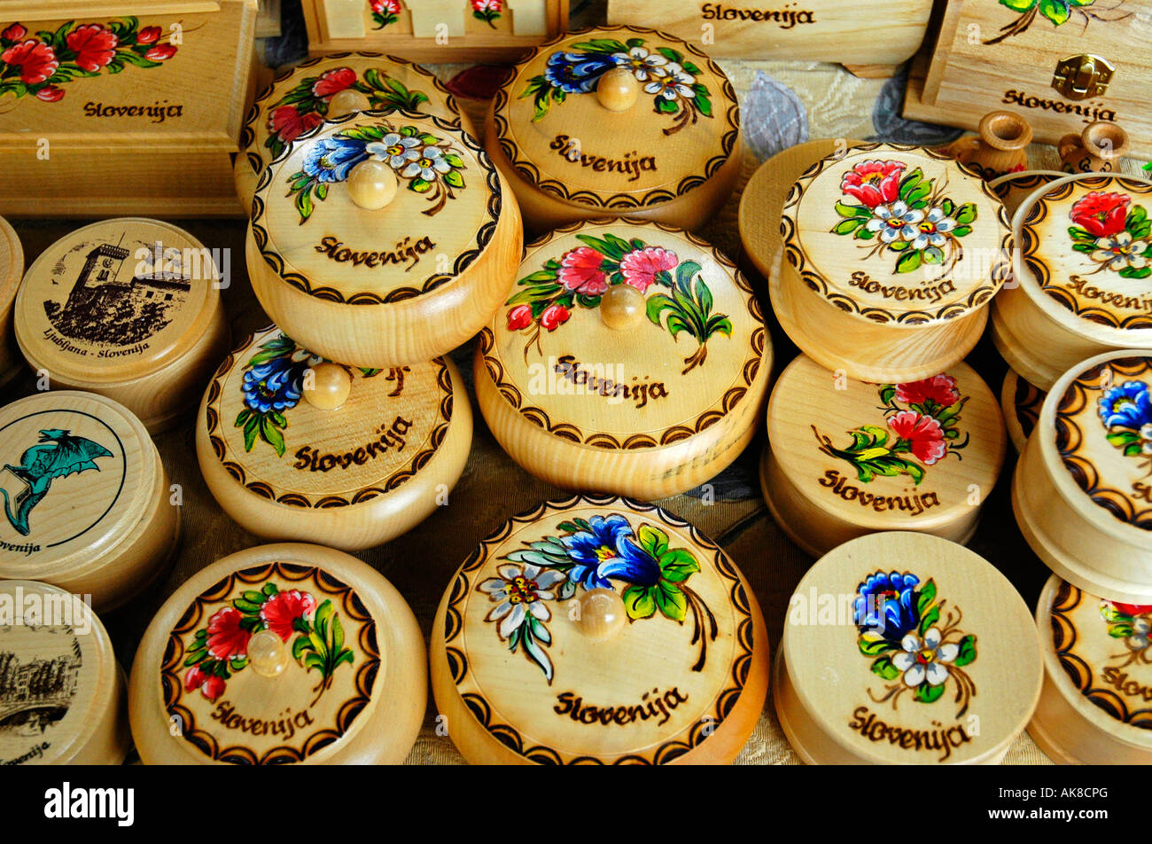 Souvenirs / Ljubljana Stock Photo - Alamy