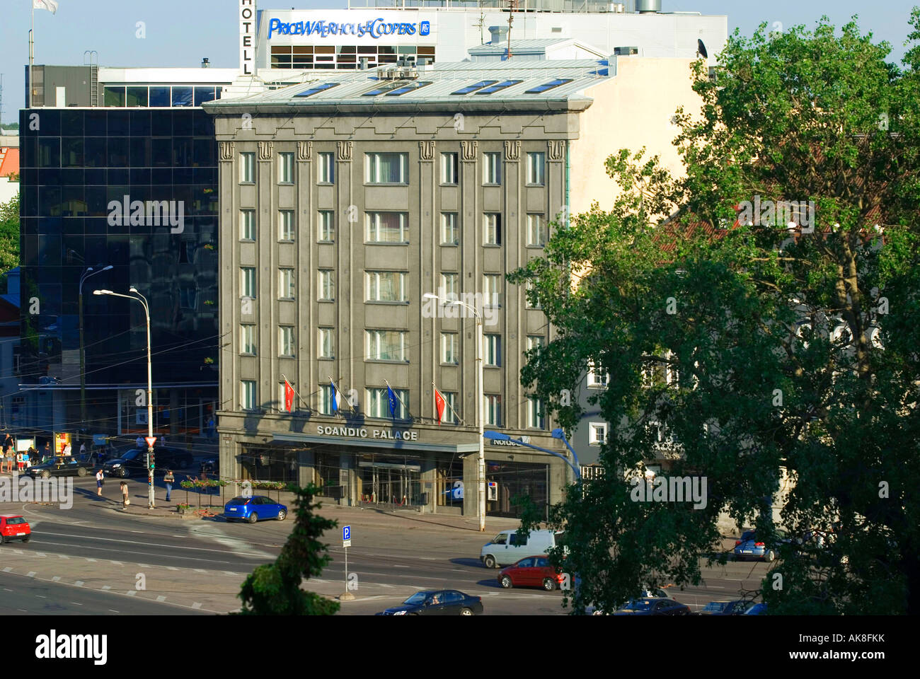 Hotel Scandic Palace / Tallinn Stock Photo Alamy