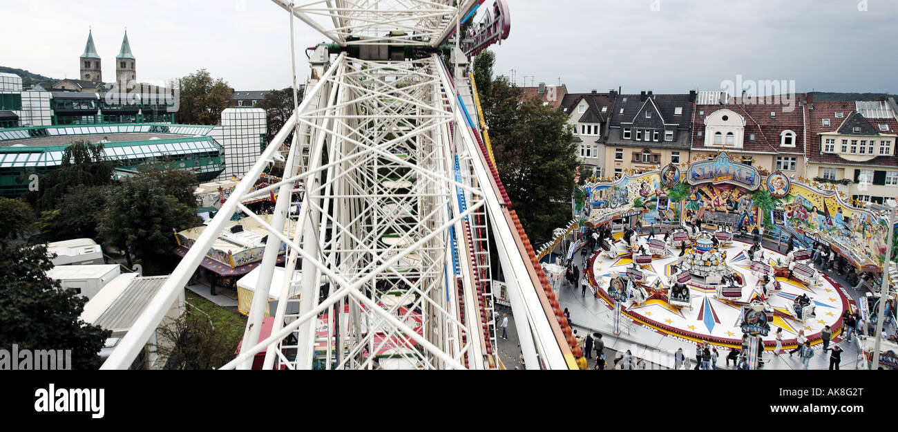 parish fair, Germany, North Rhine-Westphalia, Ruhr Area, Schwelm Stock Photo