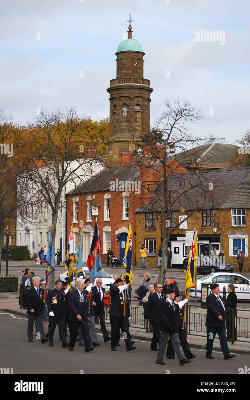 Rememberance Day Parade, Banbury, Oxfordshire, England, United Kingdom Stock Photo