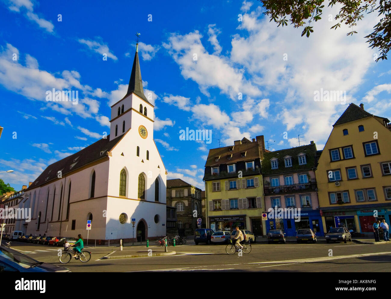 Church St. Guillaume / Strasbourg Stock Photo Alamy