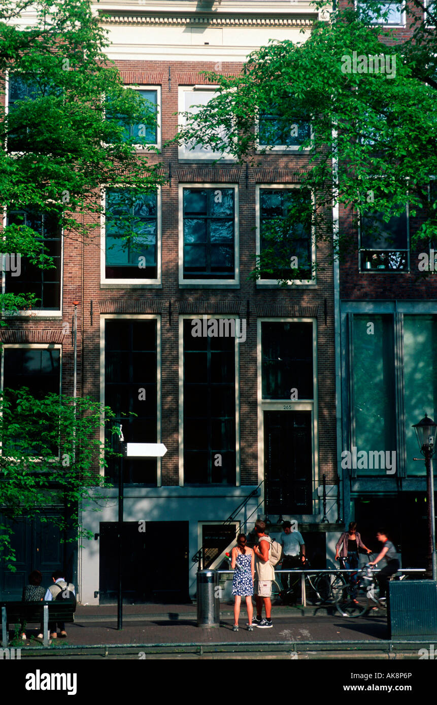 Anne Frank house / Amsterdam Stock Photo